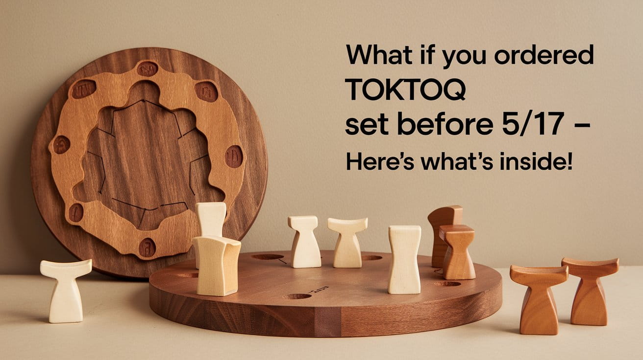 What If You Ordered Toktoq Set Before 5/17 –  Here’s What’s Inside!